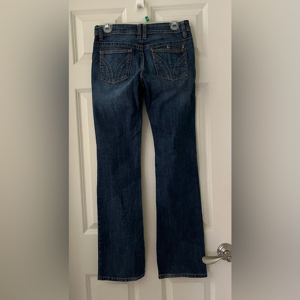 Vintage Y2K Union Bay Lexington Blue jeans denim contrast stitching size 5